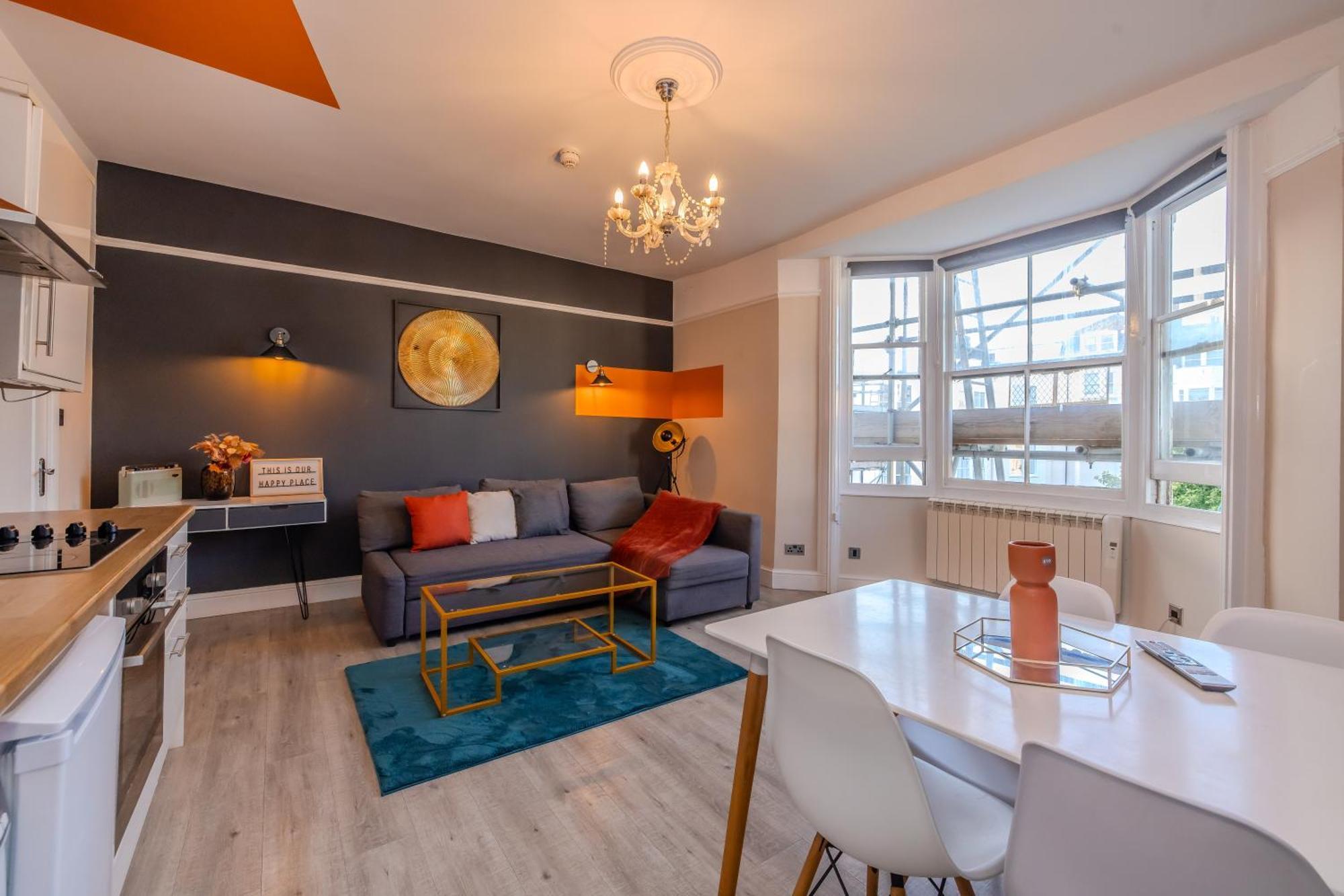 2 Bedroom Flat Next To Brighton Beach Sleep 6 Exteriör bild