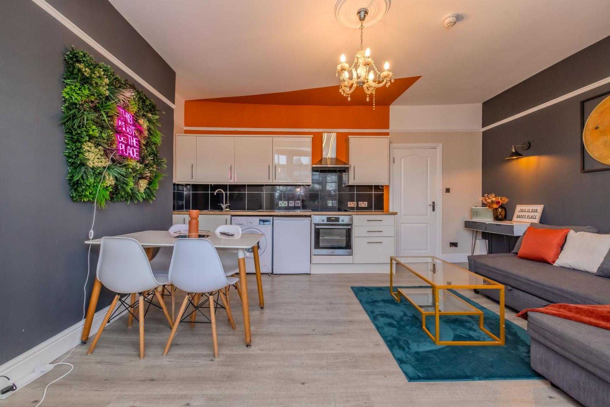 2 Bedroom Flat Next To Brighton Beach Sleep 6 Exteriör bild